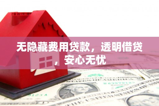 埤头无隐藏费用贷款，透明借贷，安心无忧