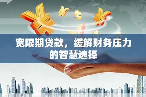 埤头宽限期贷款，缓解财务压力的智慧选择