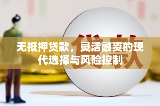埤头无抵押贷款，灵活融资的现代选择与风险控制