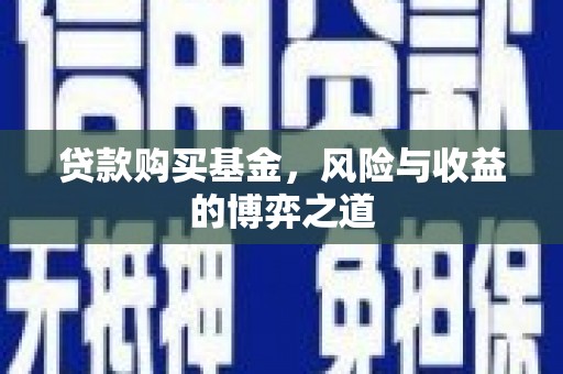埤头贷款购买基金，风险与收益的博弈之道