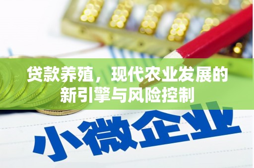 埤头贷款养殖，现代农业发展的新引擎与风险控制