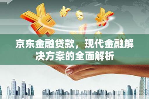 埤头京东金融贷款，现代金融解决方案的全面解析