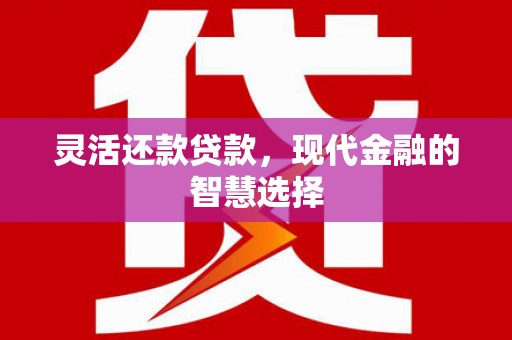 埤头灵活还款贷款，现代金融的智慧选择