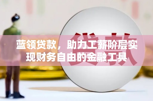 埤头蓝领贷款，助力工薪阶层实现财务自由的金融工具