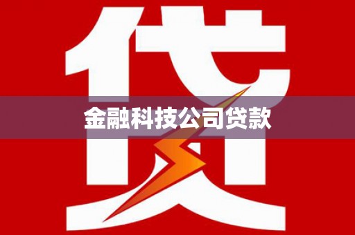 埤头金融科技公司贷款