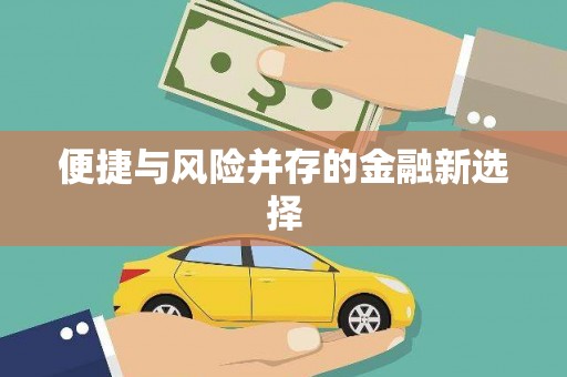 埤头便捷与风险并存的金融新选择