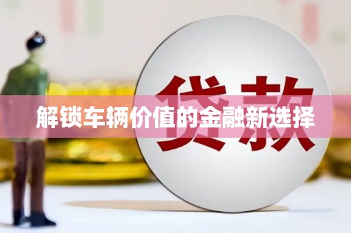 埤头解锁车辆价值的金融新选择